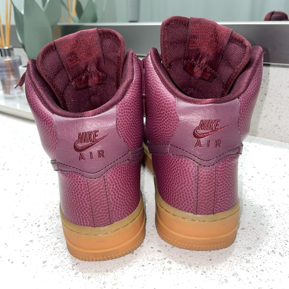 2018 Wmns Air Force 1 High SE 'Night Maroon' - Picture 5 of 6